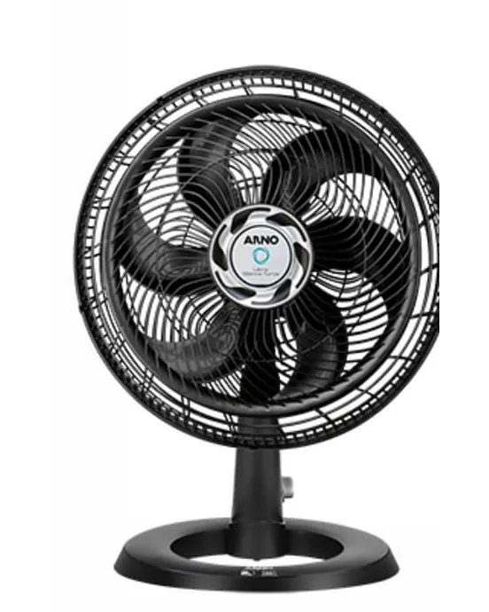 Ventilador de coluna preto